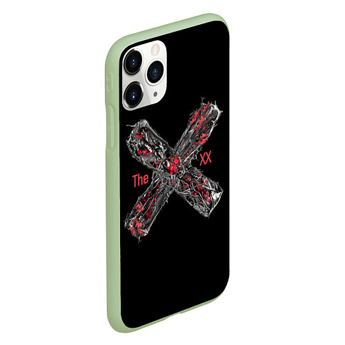 Чехол iPhone 11 Pro матовый The XX / 3D-Салатовый – фото 2