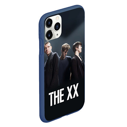 Чехол iPhone 11 Pro матовый The XX / 3D-Тёмно-синий – фото 2