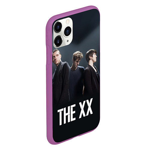 Чехол iPhone 11 Pro матовый The XX / 3D-Фиолетовый – фото 2