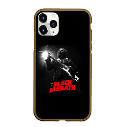 Чехол iPhone 11 Pro матовый Black Sabbath, цвет: 3D-коричневый