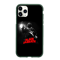 Чехол iPhone 11 Pro матовый Black Sabbath, цвет: 3D-темно-зеленый