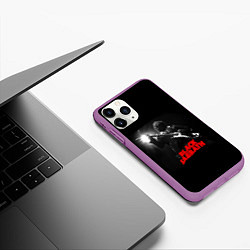 Чехол iPhone 11 Pro матовый Black Sabbath, цвет: 3D-фиолетовый — фото 2