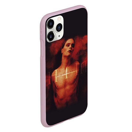 Чехол iPhone 11 Pro матовый HIM: Devil Soul / 3D-Розовый – фото 2