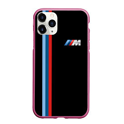 Чехол iPhone 11 Pro матовый BMW BLACK COLLECTION БМВ