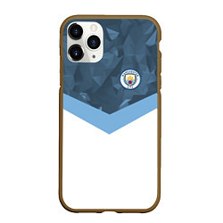 Чехол iPhone 11 Pro матовый Manchester City FC: Sport, цвет: 3D-коричневый