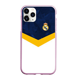 Чехол iPhone 11 Pro матовый Real Madrid FC: Sport, цвет: 3D-розовый