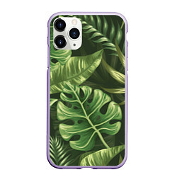 Чехол iPhone 11 Pro матовый Доисторический лес