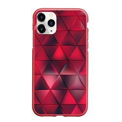 Чехол iPhone 11 Pro матовый Dark Red