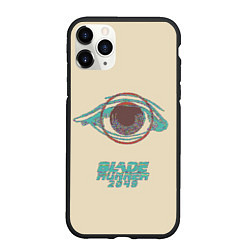 Чехол iPhone 11 Pro матовый Blade Runner 2049: Eyes, цвет: 3D-черный