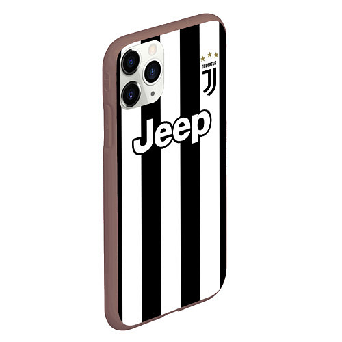 Чехол iPhone 11 Pro матовый Juventus FC: Higuain Home 17/18 / 3D-Коричневый – фото 2