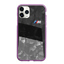 Чехол iPhone 11 Pro матовый BMW: Black Design