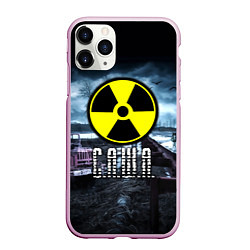 Чехол iPhone 11 Pro матовый S.T.A.L.K.E.R: Саша, цвет: 3D-розовый