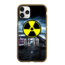 Чехол iPhone 11 Pro матовый S.T.A.L.K.E.R: Леха, цвет: 3D-коричневый