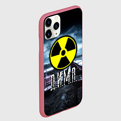 Чехол iPhone 11 Pro матовый S.T.A.L.K.E.R: Дима, цвет: 3D-малиновый — фото 2