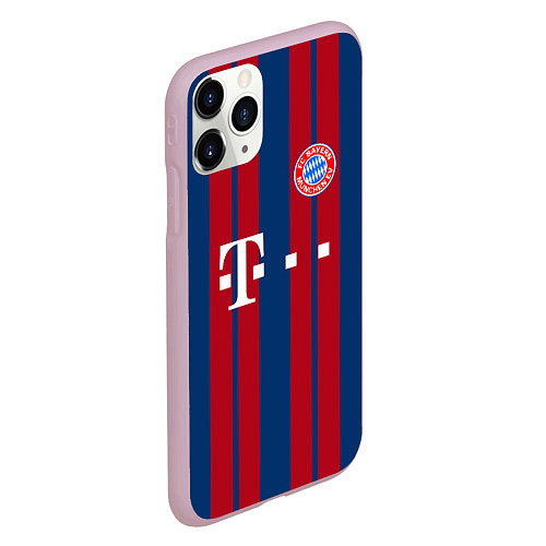 Чехол iPhone 11 Pro матовый Bayern FC: Original 2018 / 3D-Розовый – фото 2