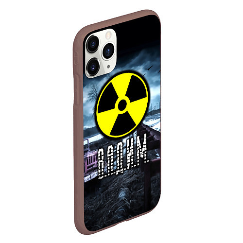 Чехол iPhone 11 Pro матовый S.T.A.L.K.E.R: Вадим / 3D-Коричневый – фото 2