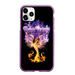 Чехол iPhone 11 Pro матовый Deep Purple: Phoenix Rising, цвет: 3D-фиолетовый