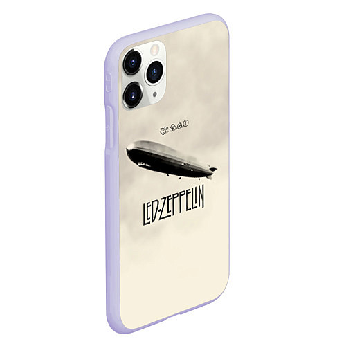 Чехол iPhone 11 Pro матовый Led Zeppelin: Fly / 3D-Светло-сиреневый – фото 2