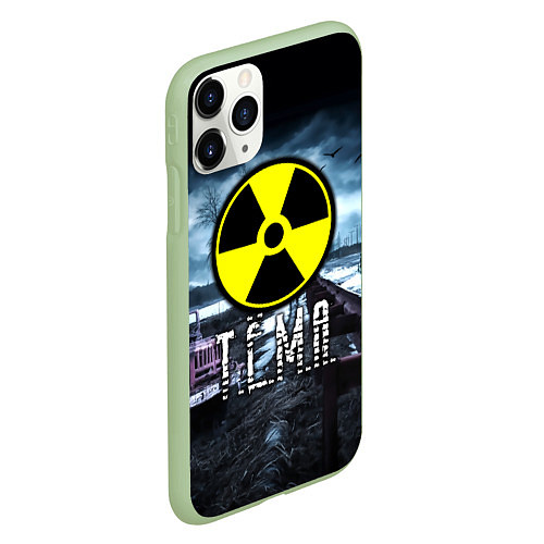 Чехол iPhone 11 Pro матовый S.T.A.L.K.E.R: Тёма / 3D-Салатовый – фото 2