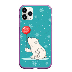 Чехол iPhone 11 Pro матовый Cold Bear