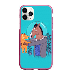 Чехол iPhone 11 Pro матовый BoJack