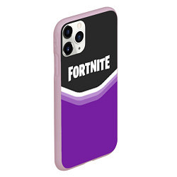 Чехол iPhone 11 Pro матовый Fortnite Violet, цвет: 3D-розовый — фото 2