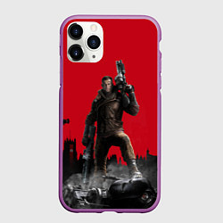 Чехол iPhone 11 Pro матовый Soldier: William Blaskovitz, цвет: 3D-фиолетовый