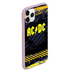 Чехол iPhone 11 Pro матовый AC/DC: Danger Style, цвет: 3D-розовый — фото 2