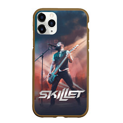 Чехол iPhone 11 Pro матовый Skillet: John Cooper