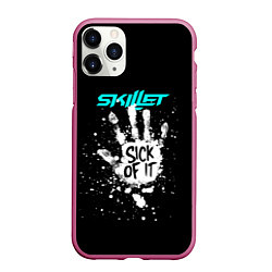 Чехол iPhone 11 Pro матовый Skillet: Sick of it