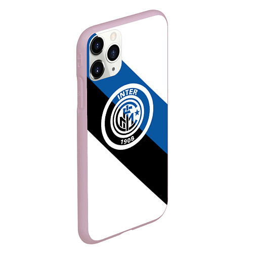 Чехол iPhone 11 Pro матовый FC Inter: W&B&G / 3D-Розовый – фото 2