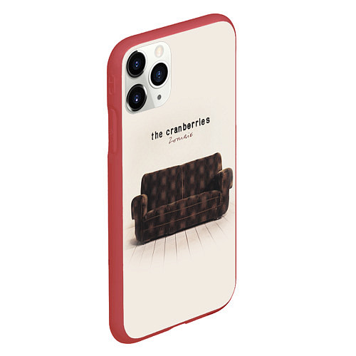 Чехол iPhone 11 Pro матовый The Cranberries: Zombie / 3D-Красный – фото 2