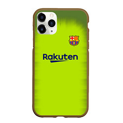 Чехол iPhone 11 Pro матовый FC Barcelona: Home 18/19