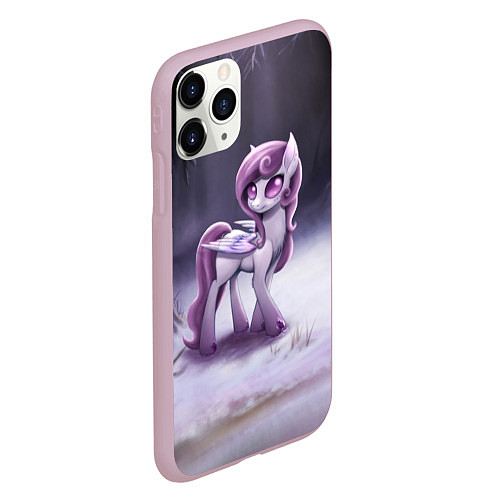 Чехол iPhone 11 Pro матовый Violet Pony / 3D-Розовый – фото 2