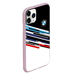 Чехол iPhone 11 Pro матовый BMW BRAND COLOR БМВ, цвет: 3D-розовый — фото 2