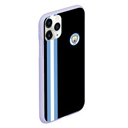 Чехол iPhone 11 Pro матовый Манчестер Сити, цвет: 3D-светло-сиреневый — фото 2