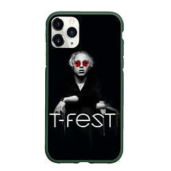 Чехол iPhone 11 Pro матовый T-Fest: Black Style