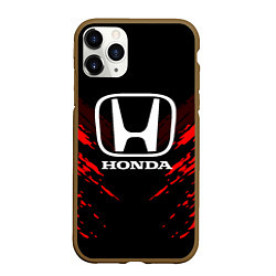 Чехол iPhone 11 Pro матовый Honda: Red Anger