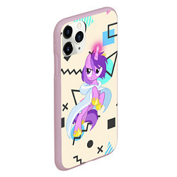 Чехол iPhone 11 Pro матовый My Little Pony, цвет: 3D-розовый — фото 2