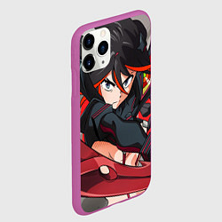 Чехол iPhone 11 Pro матовый Рюко, цвет: 3D-фиолетовый — фото 2