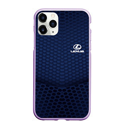 Чехол iPhone 11 Pro матовый Lexus: Sport Motors, цвет: 3D-сиреневый