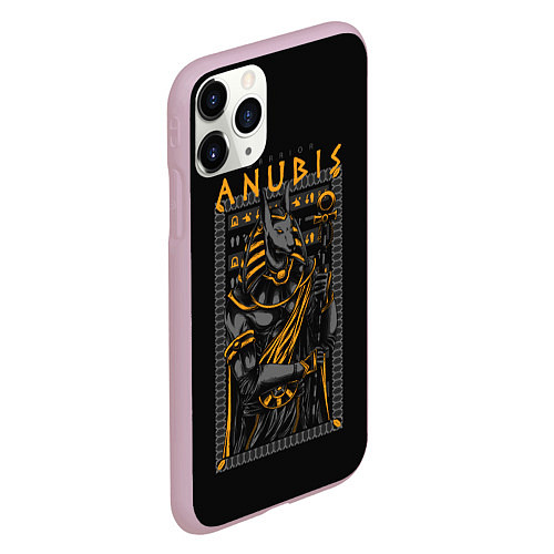 Чехол iPhone 11 Pro матовый Anubis / 3D-Розовый – фото 2