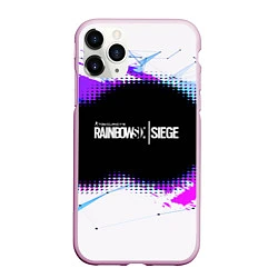 Чехол iPhone 11 Pro матовый Rainbow Six Siege: Color Style