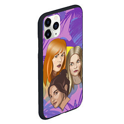 Чехол iPhone 11 Pro матовый Большая или маленькая ложь, цвет: 3D-черный — фото 2