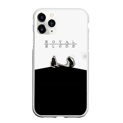 Чехол iPhone 11 Pro матовый Royal Blood, цвет: 3D-белый