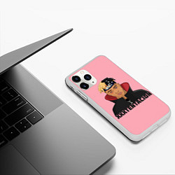 Чехол iPhone 11 Pro матовый XXXtentacion, цвет: 3D-белый — фото 2