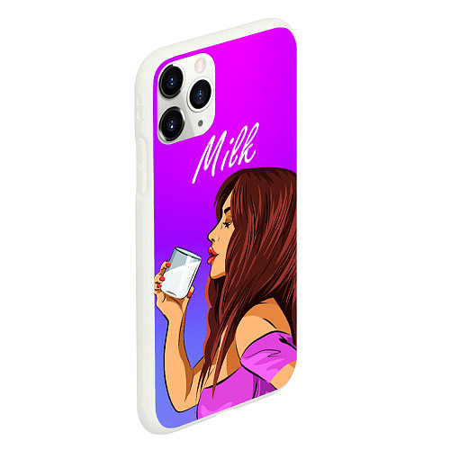 Чехол iPhone 11 Pro матовый Pop art / 3D-Белый – фото 2