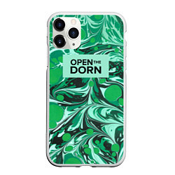 Чехол iPhone 11 Pro матовый Open the Dorn, цвет: 3D-белый