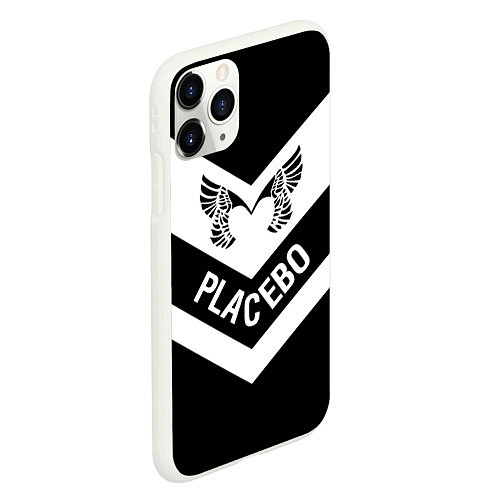 Чехол iPhone 11 Pro матовый Placebo / 3D-Белый – фото 2