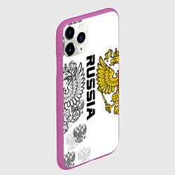 Чехол iPhone 11 Pro матовый Russian Patriot, цвет: 3D-фиолетовый — фото 2
